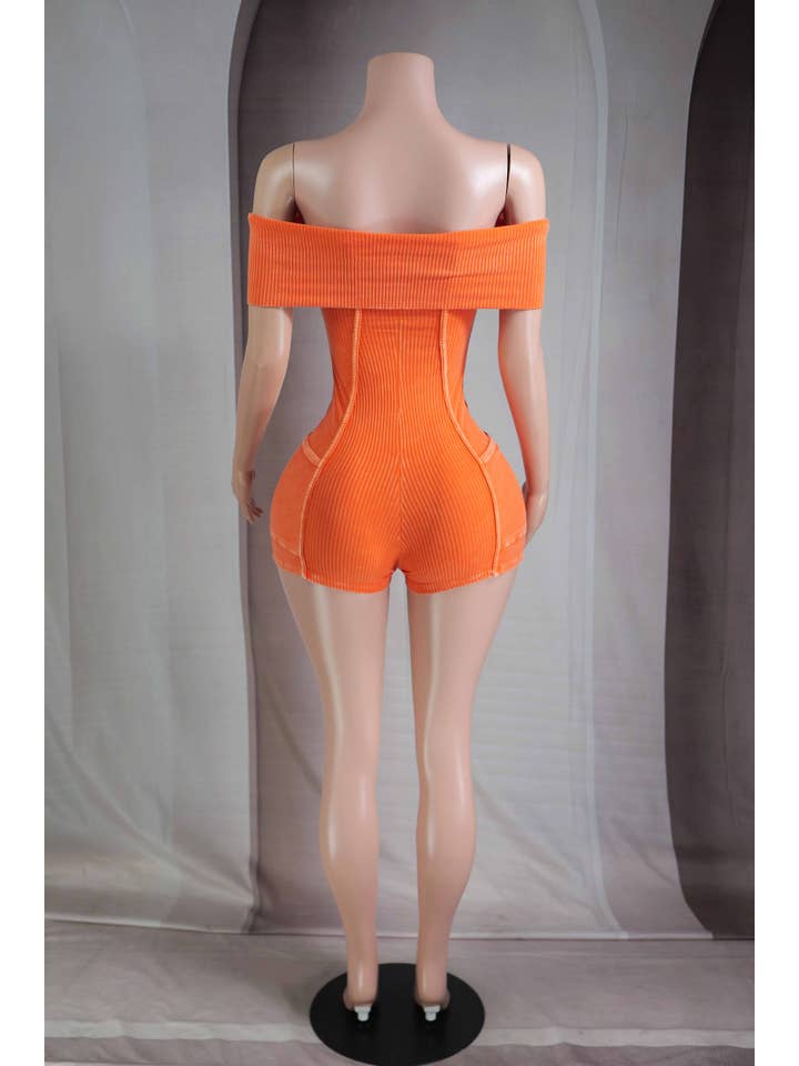 Dalia Studio – wholesale Byxdress - Dam – Mineraltvättad axelbandslös cargo-konturromper