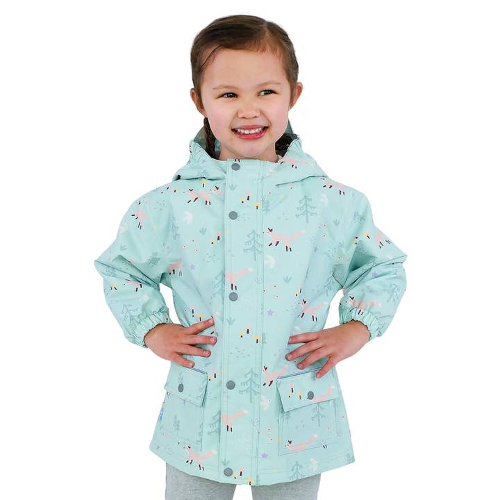 Minty Forest | Cozy-Dry Waterproof Jacket for wholesale by Jan & Jul