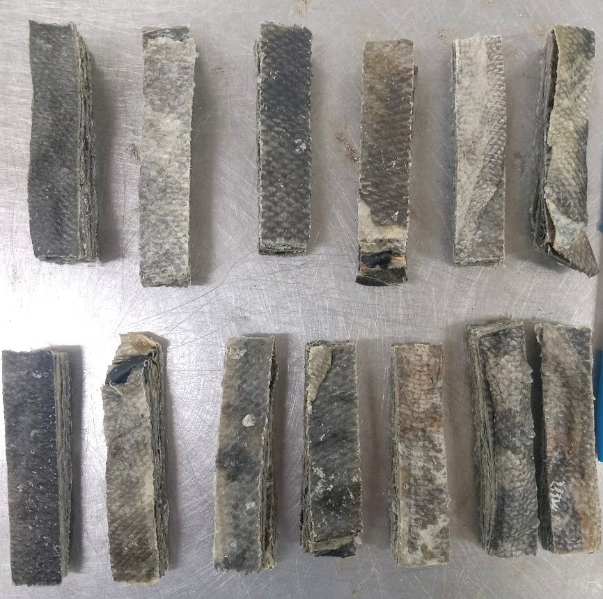 TickledPet - Wholesale Pet Treats - Dog - Salmon Finger 6 oz retail bag2