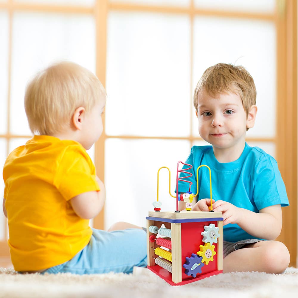 Leo & Friends - Vente Jouet en bois – enfant - Jouet d'activité en bois LEO & FRIENDS pour filles de 1 ou 2 ans14