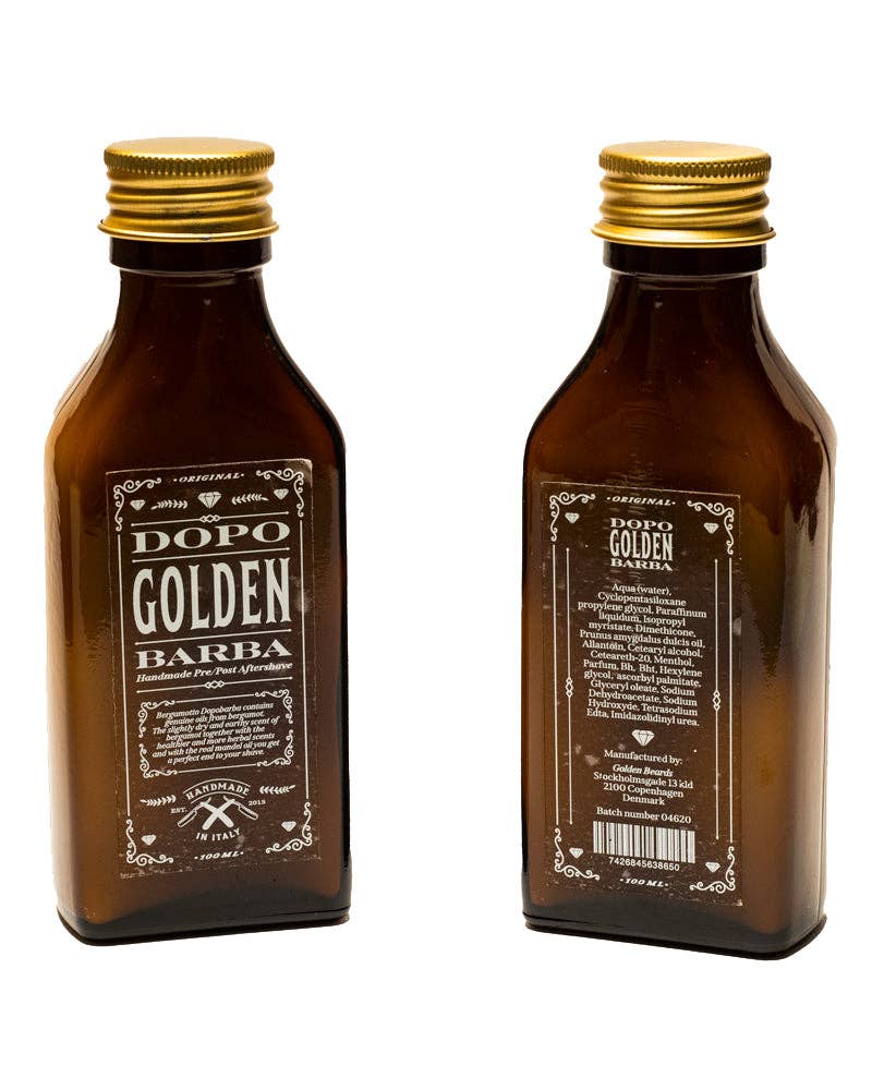 Golden Beards – wholesale Aftershave – Men’s – Pre/Dopo Golden Aftershave Barba2