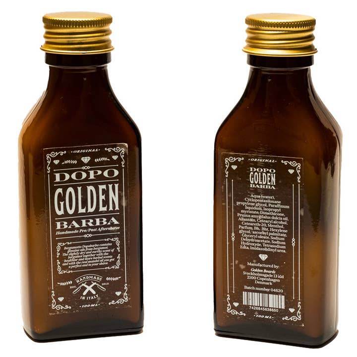 Golden Beards – wholesale Aftershave – Men’s – Pre/Dopo Golden Aftershave Barba2