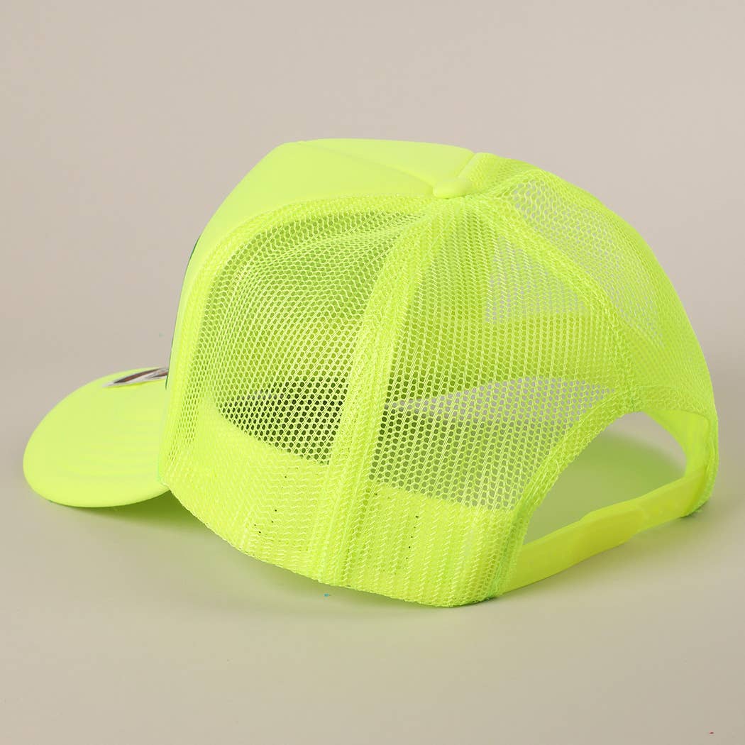 Fashion City - Wholesale Trucker Hat - Unisex - HAWAII Text Printed Mesh Back Foam Trucker Hat12