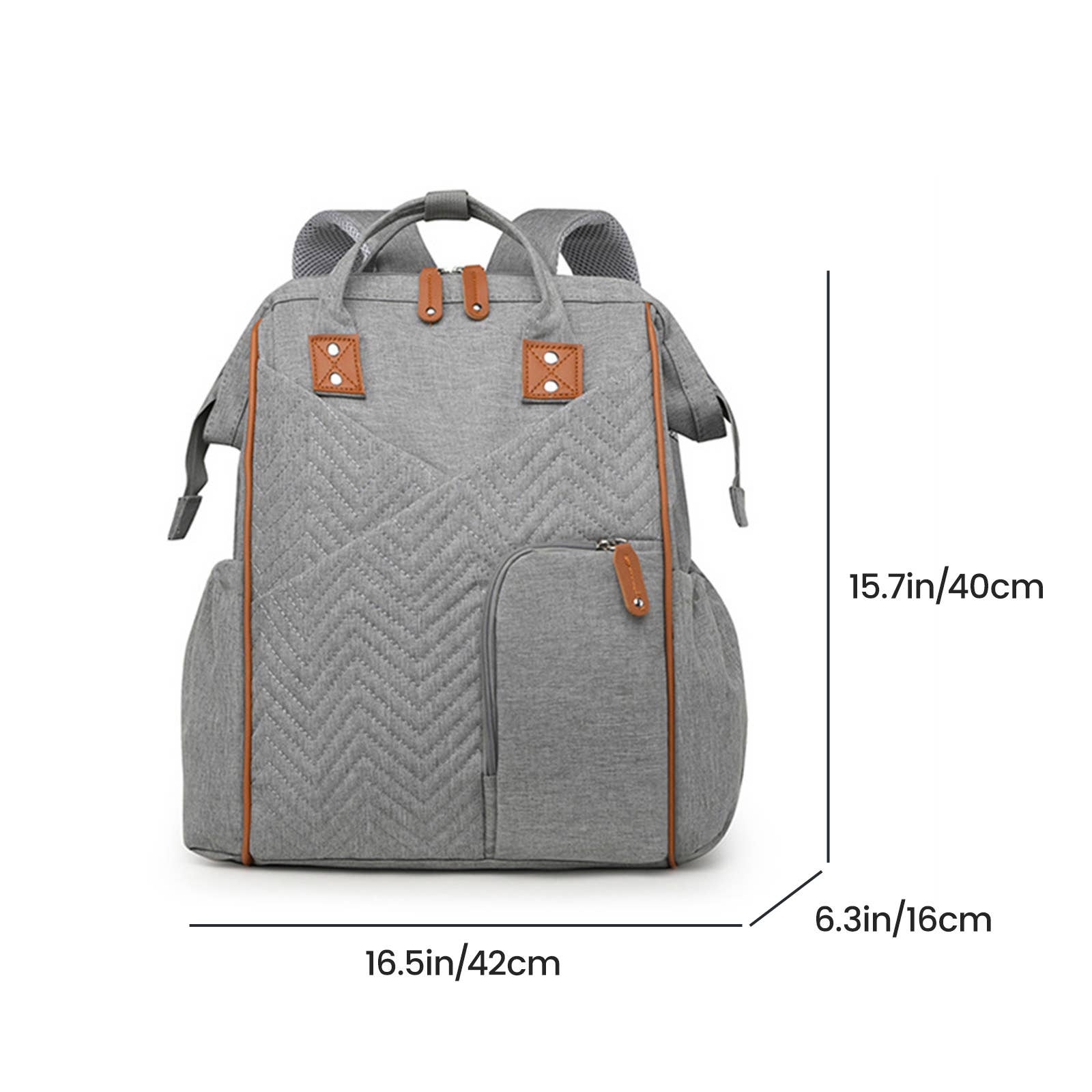 wandf - Wholesale Diaper Bag - Baby - Mommy Diaper Backpack-Large Capacity & Wet-Dry Separation12