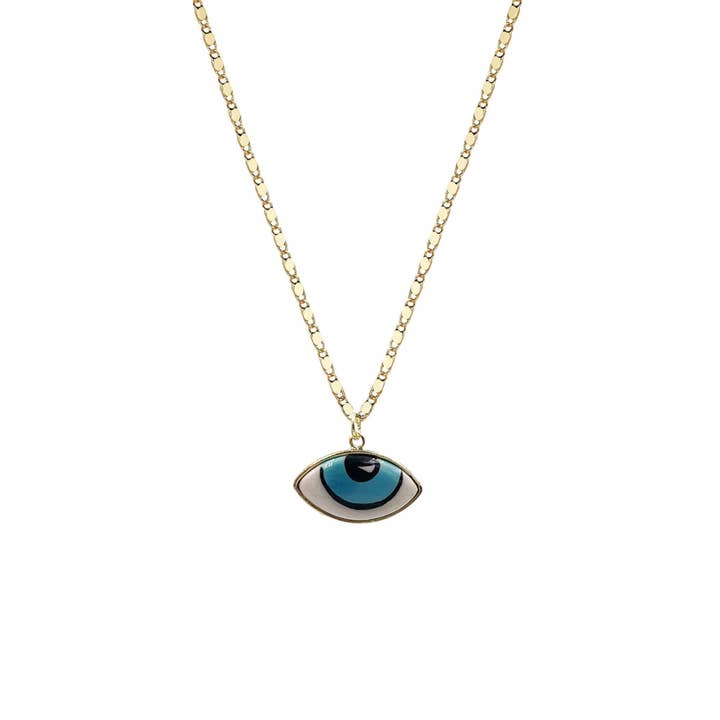 Collana Evil Eye in ceramica per la vendita all'ingrosso da parte di Ancient Things