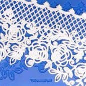 Silicon Lace Mould: Madamoiselle for wholesale by Crystal Candy Unique Cake Decorations
