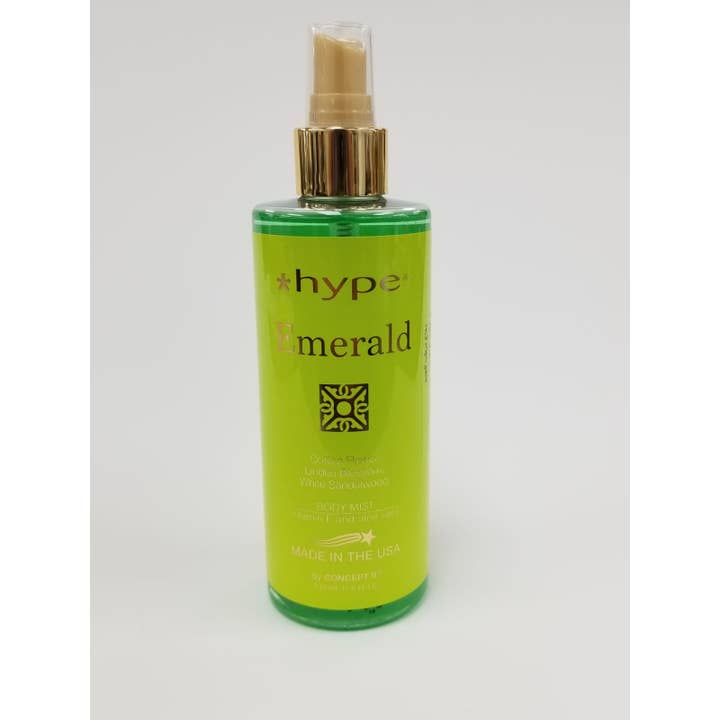 *Hype Jewel Moisturizing Body Mist Emerald for wholesale by *hype