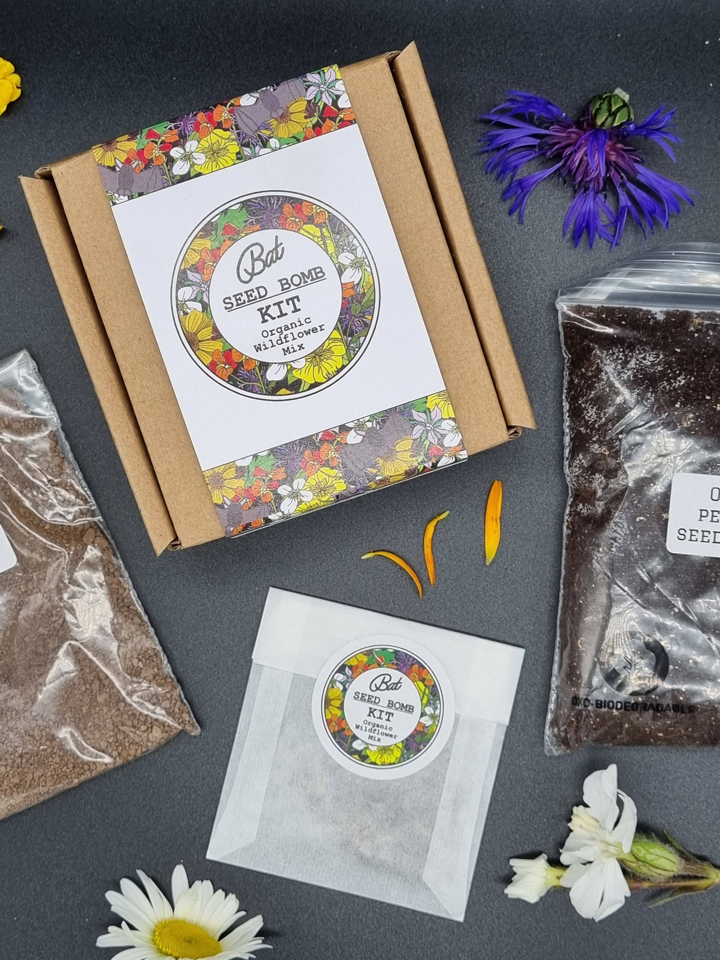 Nature Nurture Kids – wholesale DIY craft kit – Child – DIY Bat Seed Bomb Kit2