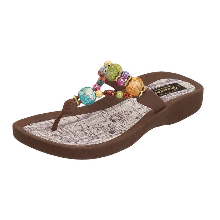 Perizoma Marble Cork, 6-11, Br per la vendita all'ingrosso da parte di Grandco Sandals