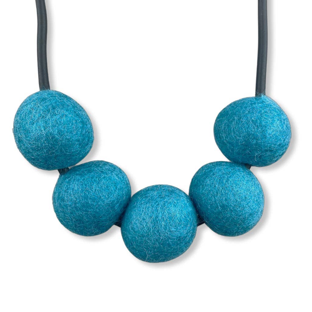 Frank Ideas – wholesale Bib necklace – FELT, bold color, fashion statement necklace CHUNKY 59