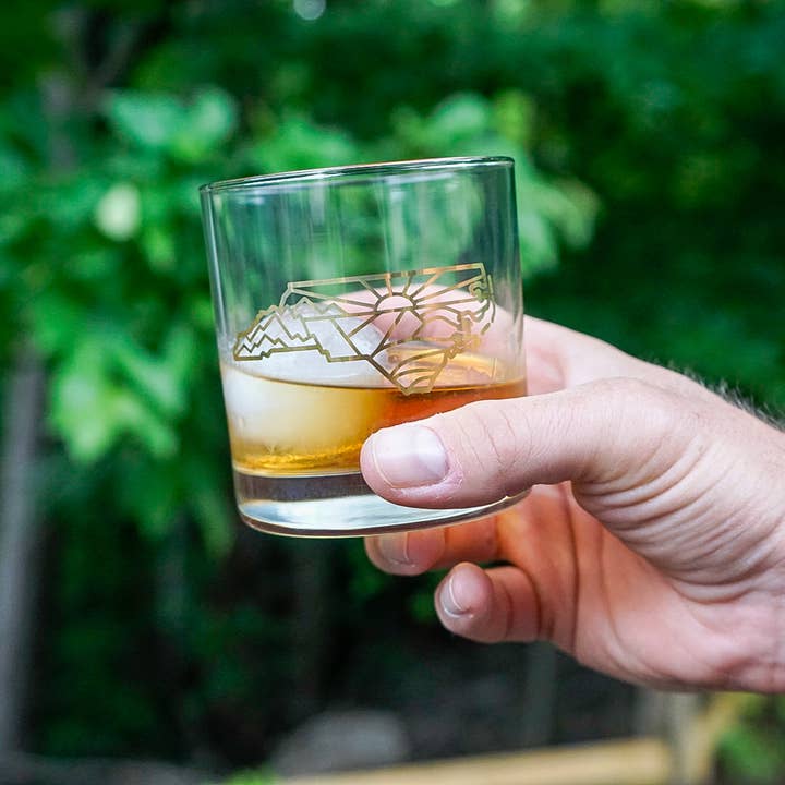 Amber Taylor Creative - Wholesale Cocktail/Liquor Glass - NC Cocktail Glass2