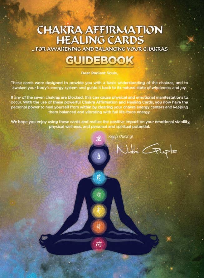 Sansaara Living - Vente Cartes de tarot - Oracle Deck : cartes d'affirmation pour la guérison des chakras10