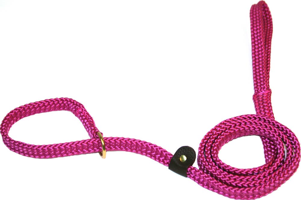 Lone Wolf Pets - Wholesale Pet Leash - Dog - 5/8 Flat Braid Slip Leads2