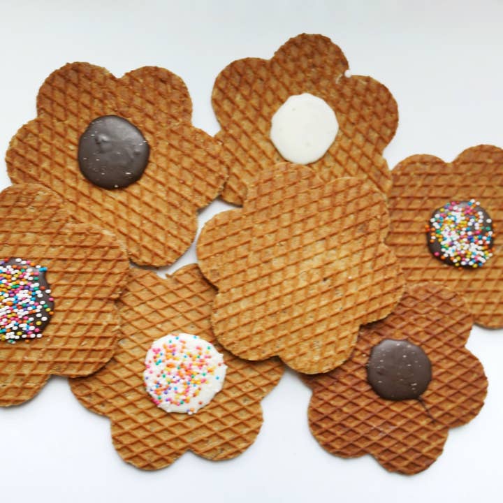 Lancaster Stroopie Co. - Wholesale Cookie - Flower-Shaped Stroopwafels