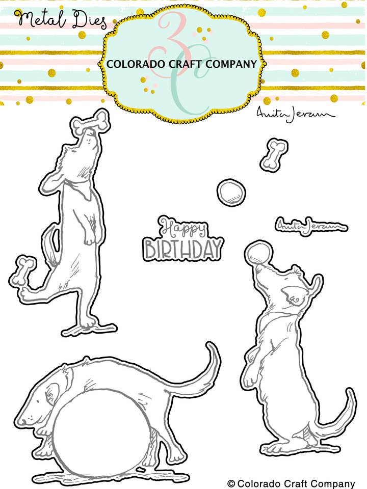 AJ492-D Anita Jeram ~ Se dette! Dies for engroshandel hos Colorado Craft Company