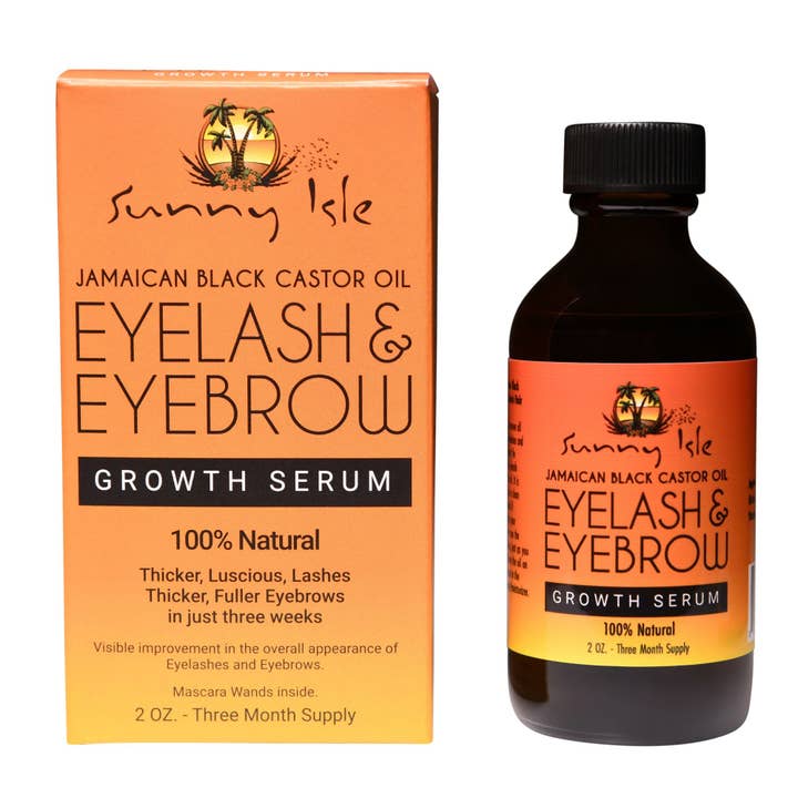 Sunny Isle – Engroshandel Serum til øjenvipper og bryn – Sunny Isle Jamaican Black Castor Oil Øjenbryn & Øjenvipper Vækstserum