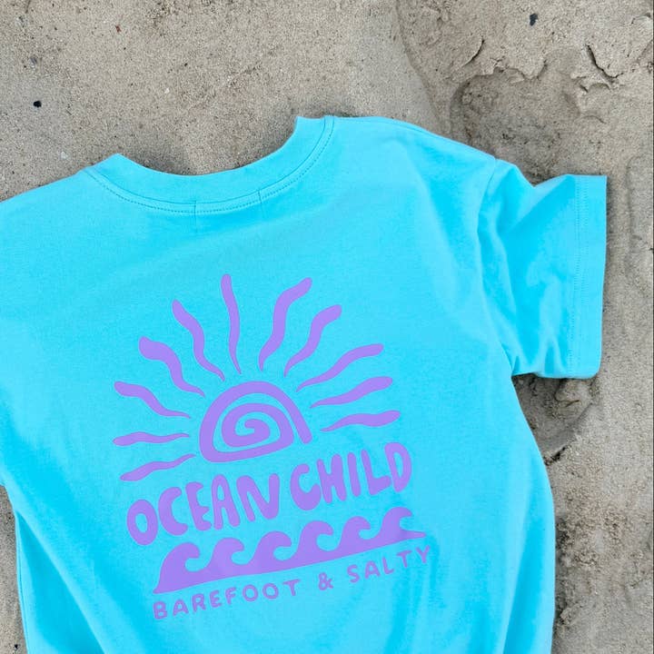 Camiseta infantil Ocean child - PREORDEN entrega estimada 1/2 para venta al por mayor de Barefoot & Salty
