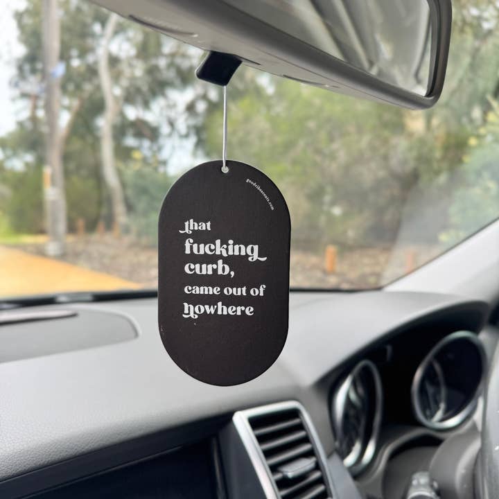 Good Vibe Scents - Wholesale Car Freshener - Unisex - That fucking curb - Car Air Freshener
