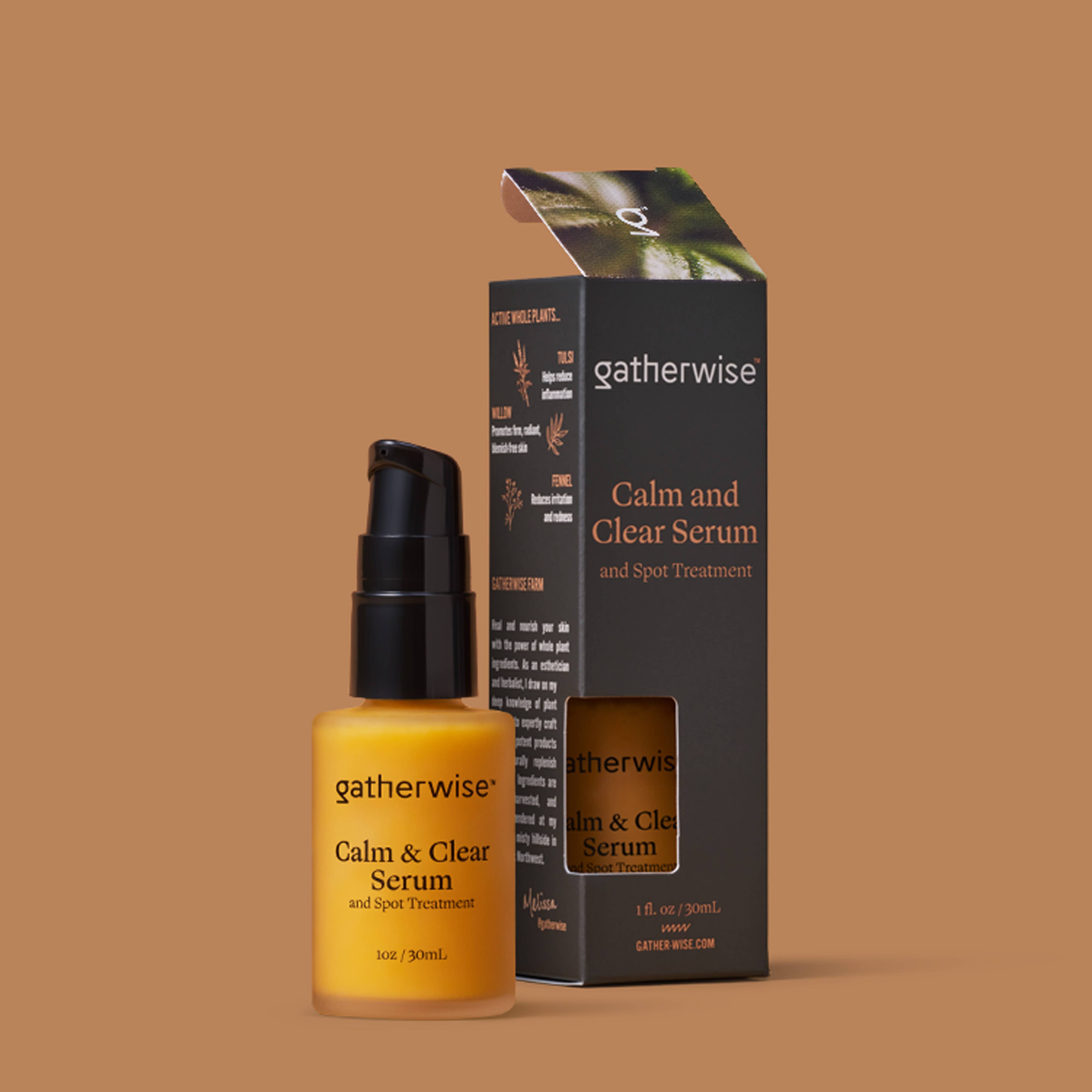 Gatherwise - Wholesale Facial Serum/Concentrate - Calm and Clear Serum6
