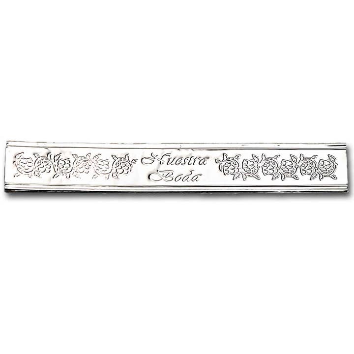 Portofino International Trading, USA - Vente Pancarte - Panneau Repujado Nuestra Boda, 12 pièces/paquet