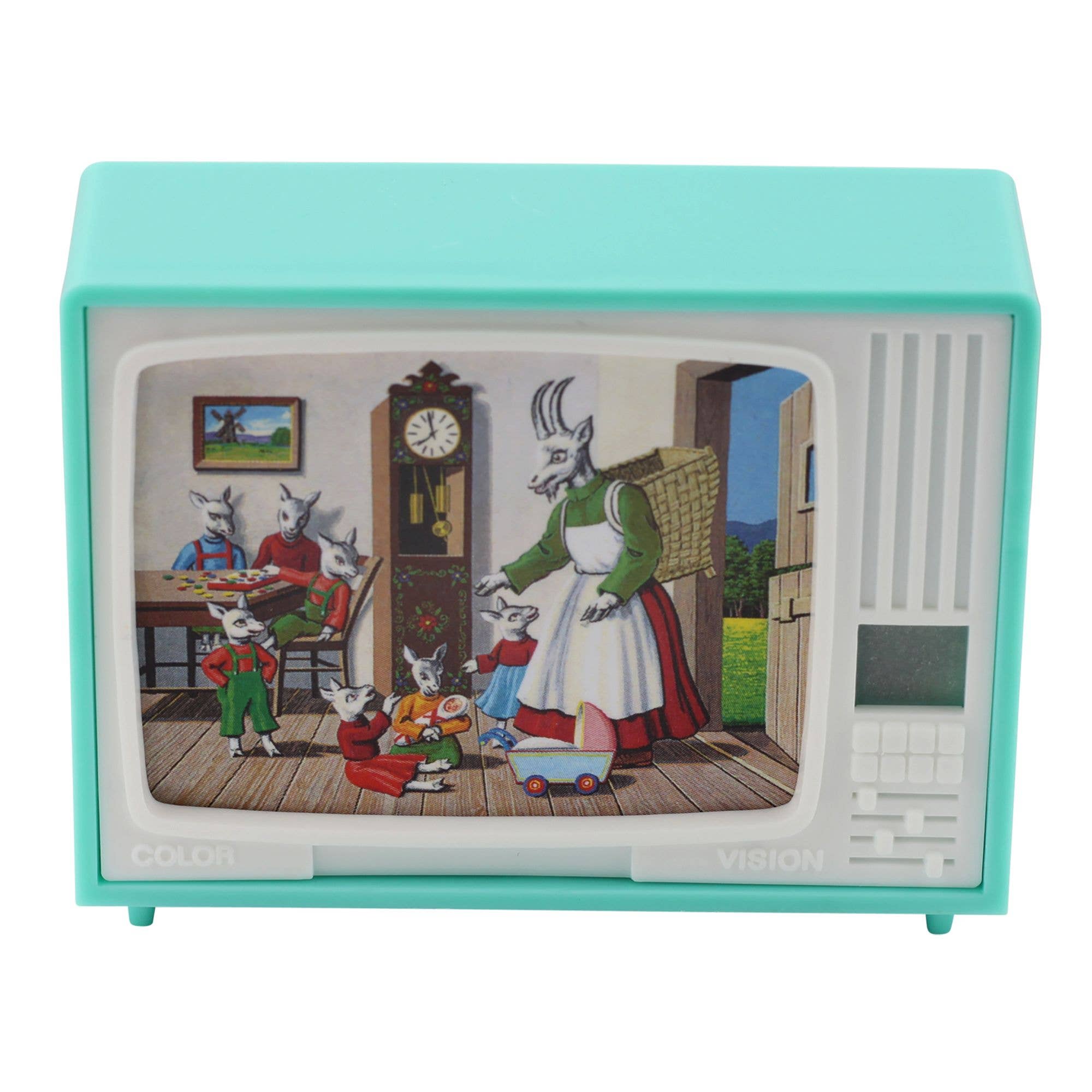 Tribal Trade GmbH - Wholesale Decorative Figurine - Watch Click-TV Fairy Wolf and the Seven Little Goats0