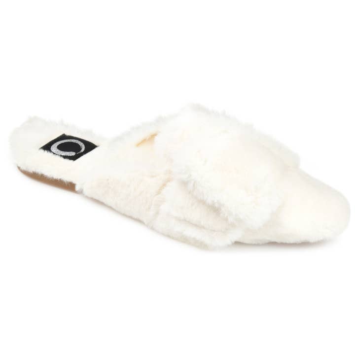 Journee - Wholesale Slippers - Women's - Journee Collection Women's Faux Fur Eara Slipper