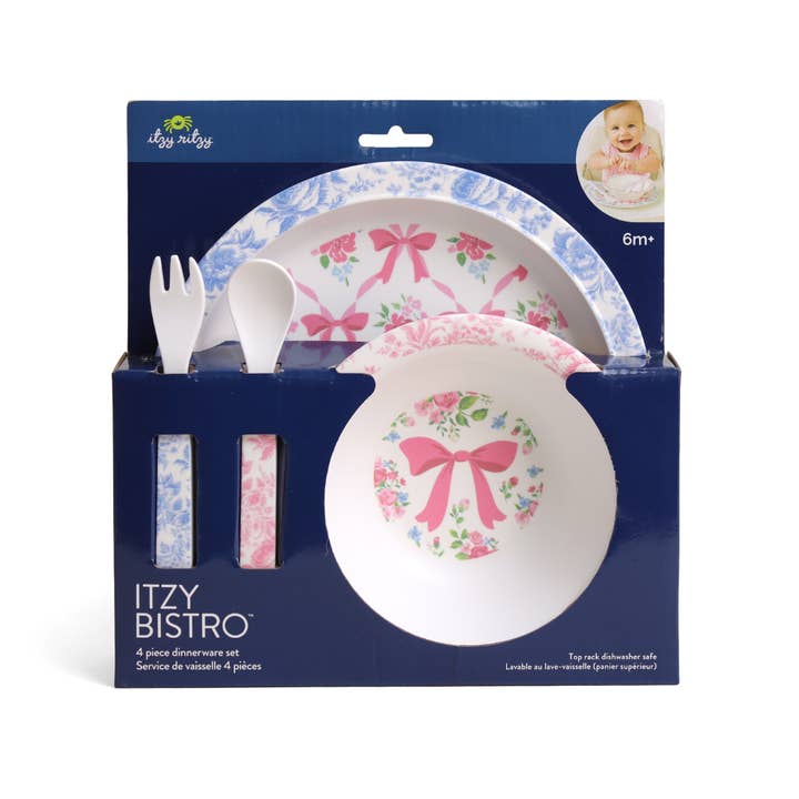Itzy Ritzy - Wholesale Dinnerware Set - Kids & Baby - *NEW* Itzy Bistro™ - 4 piece dining set1