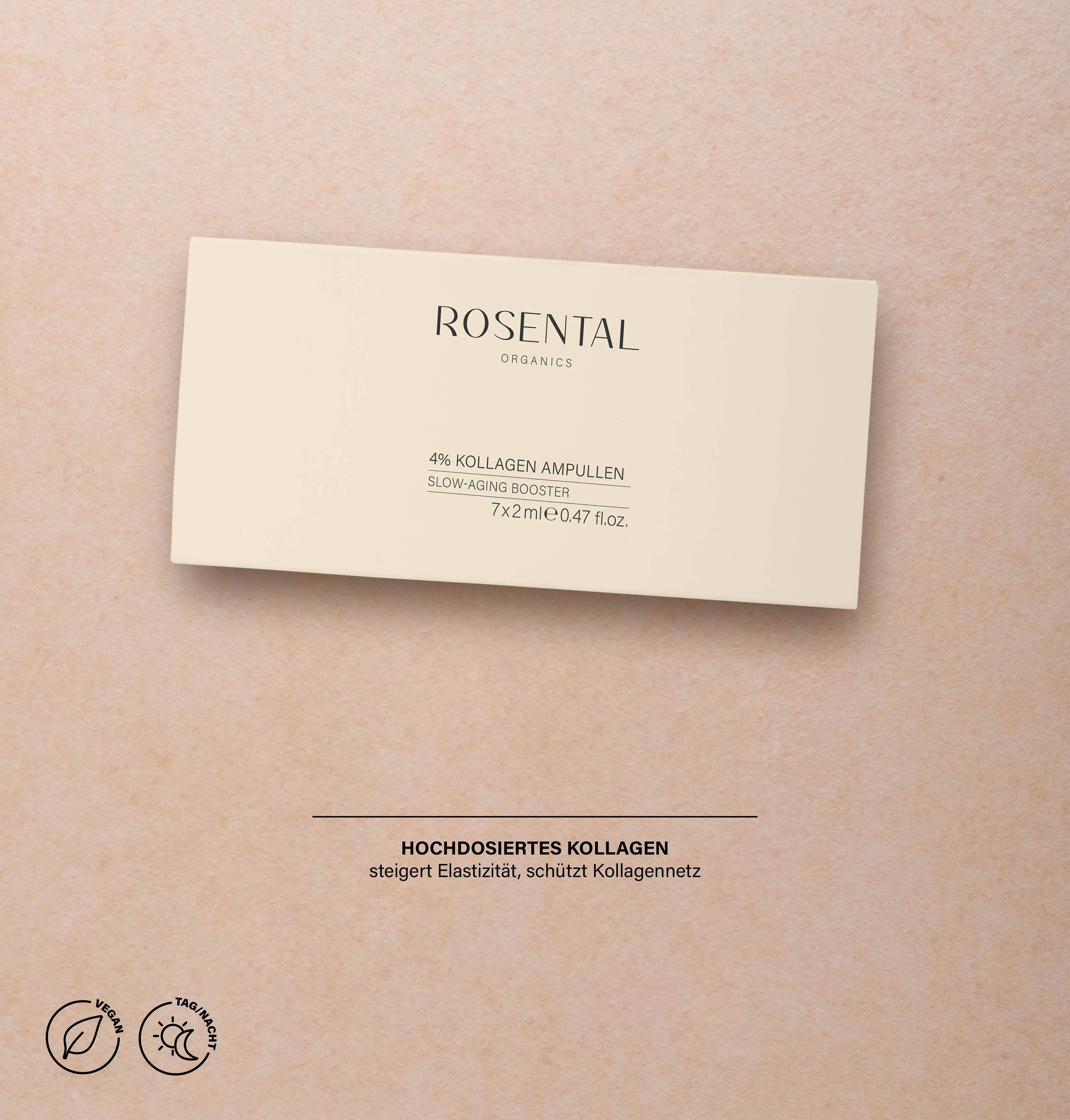 Rosental Organics - Wholesale Facial Serum/Concentrate - 4% Collagen Ampoules | Slow-Aging Booster2