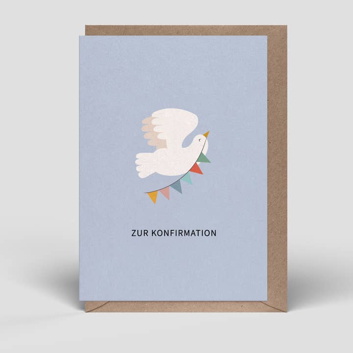 Carte pliable - Confirmation - N° 327 pour la vente par Naturbedacht