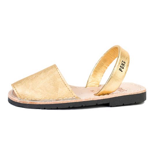 Pons - Wholesale Sandals - Kids - Pons Shoes - Classic Metallic Kids