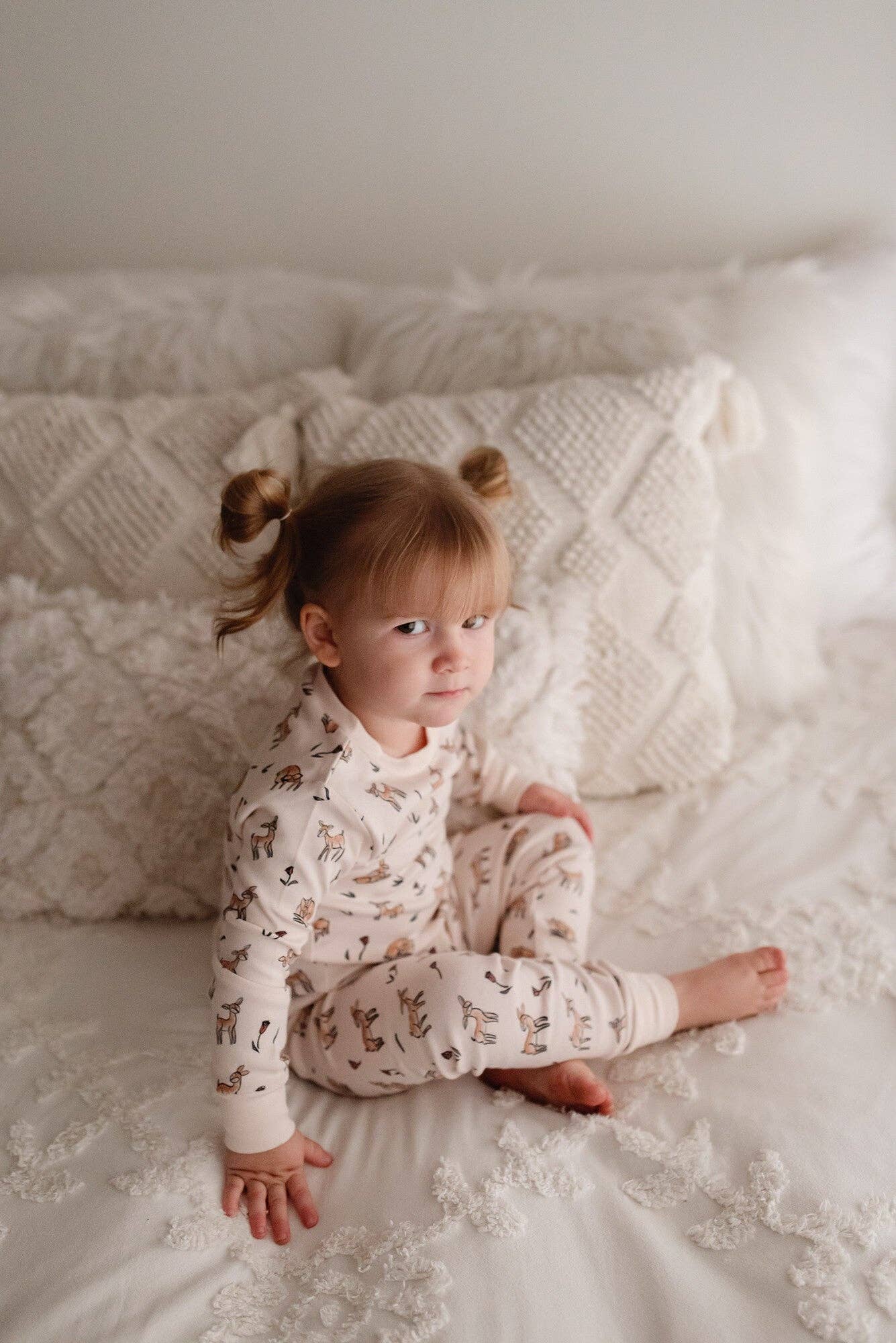 L'ovedbaby - Wholesale Sleepwear Set - Kids - Doe-a-Deer | Kids' Organic PJ Set3