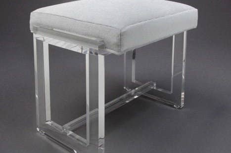 Plasticmart - Wholesale Stool - Acrylic Vanity Stool
