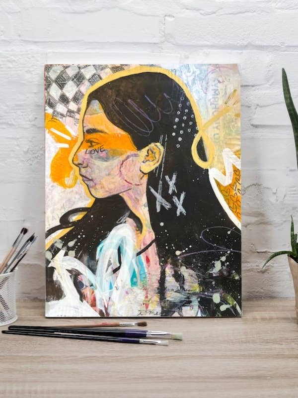 Love #2 Canvas Print for wholesale by Amanda Rinaldi