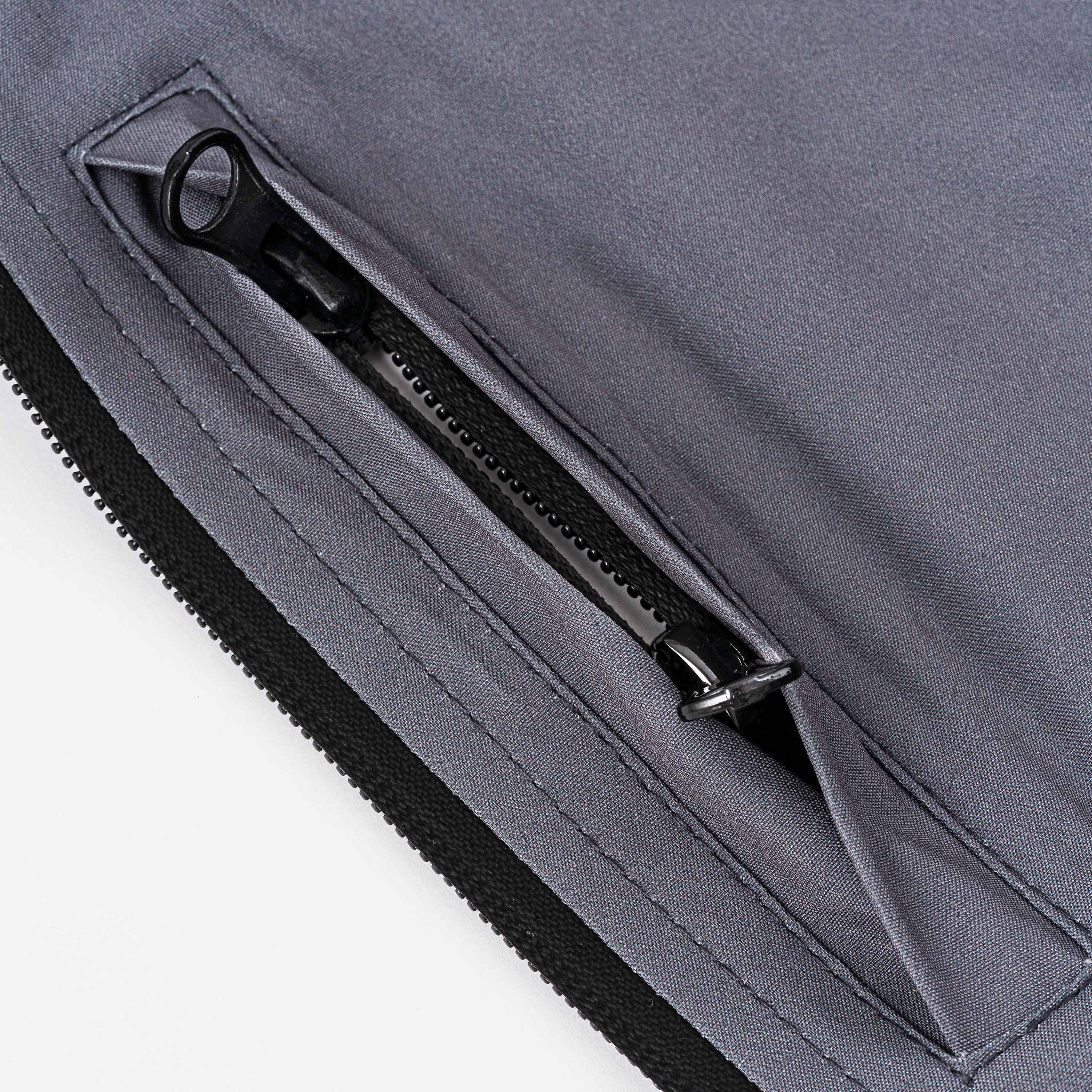 Hugo & Hudson – wholesale Hundregnrock - Hund – Skyddande hundoverall i grått5