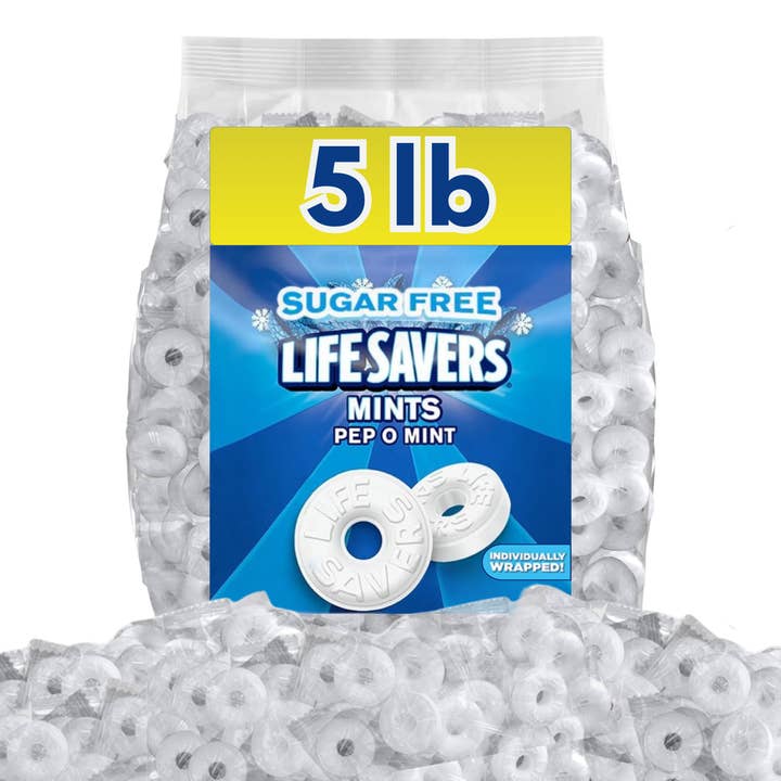 Life Savers Sugar Free Mints Pep-O-Mint – Bulk Value Pack for wholesale by Candy In Bulk