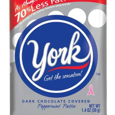 Shop The King - Wholesale Chocolate Covered Sweets - York Peppermint Patties Dark Chocolate Covered Mint Candy, 1.4 Ounce (Pack of 36)