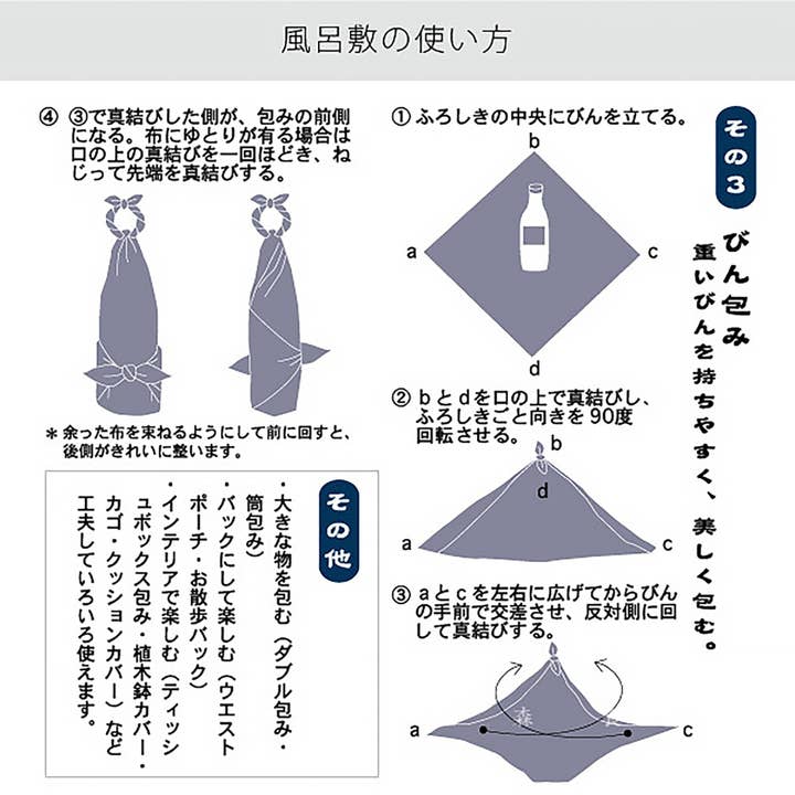 MinoCraft - Wholesale Dinner & Cloth Napkin - Japanese cotton furoshiki with traditional Hamamonyo patterns13