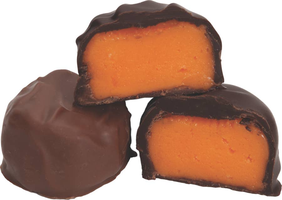 Grandpa Joe's Candy Shop - Wholesale Chocolate - Coblentz Chocolate, Milk Choc Orange Cream, 5lb Box