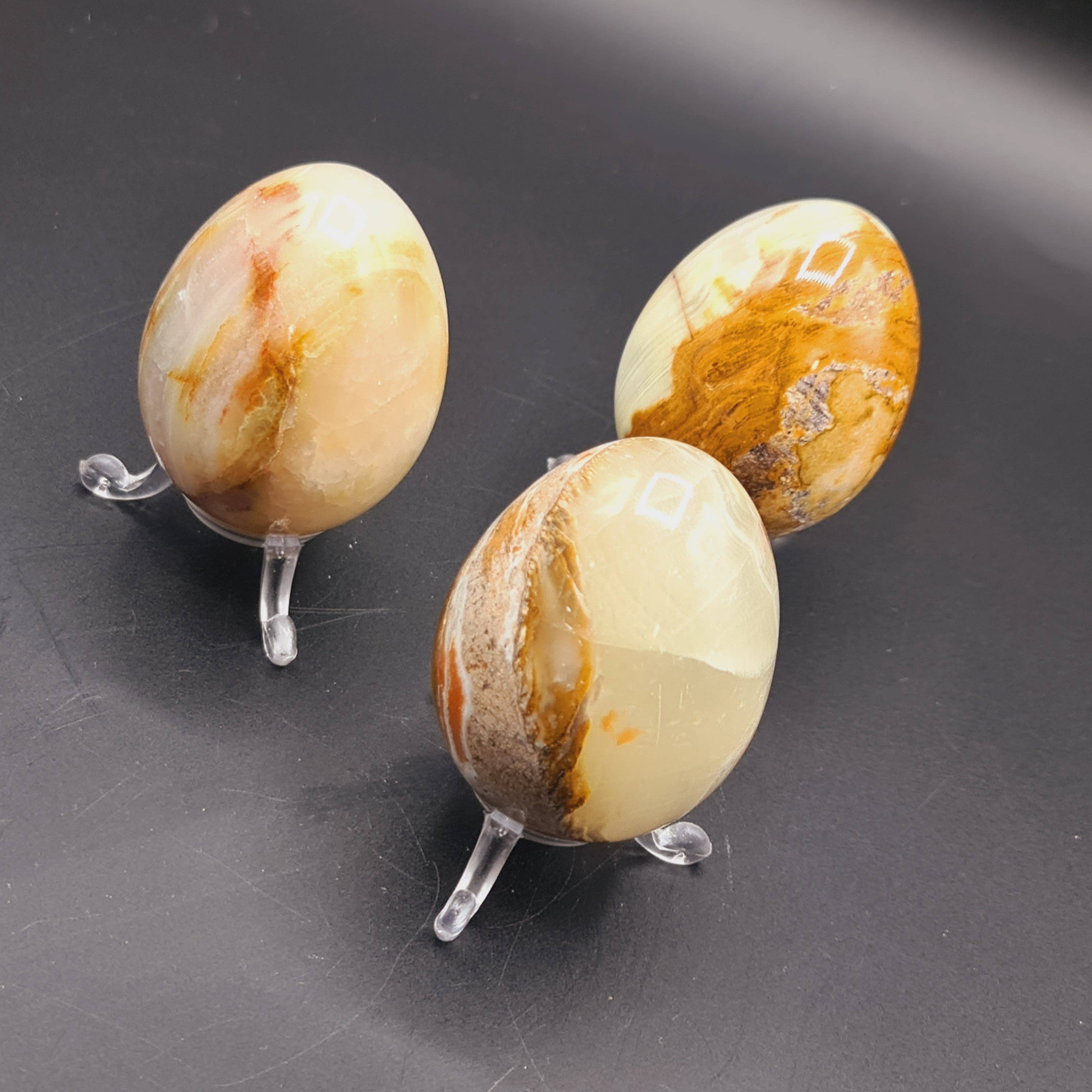 Gemstone Gifts Ltd. - Vente Décorations de table - Oeuf en cristal onyx6