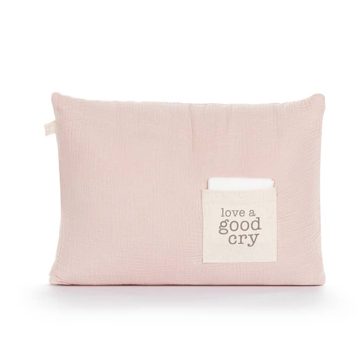 DEMDACO - Wholesale Throw/Decorative Pillow - Love A Good Cry Pillow - 8x15in