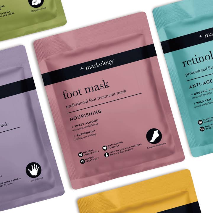 +maskology +serumology - Wholesale Foot Mask - +maskology FOOT MASK Professional Foot Bootie