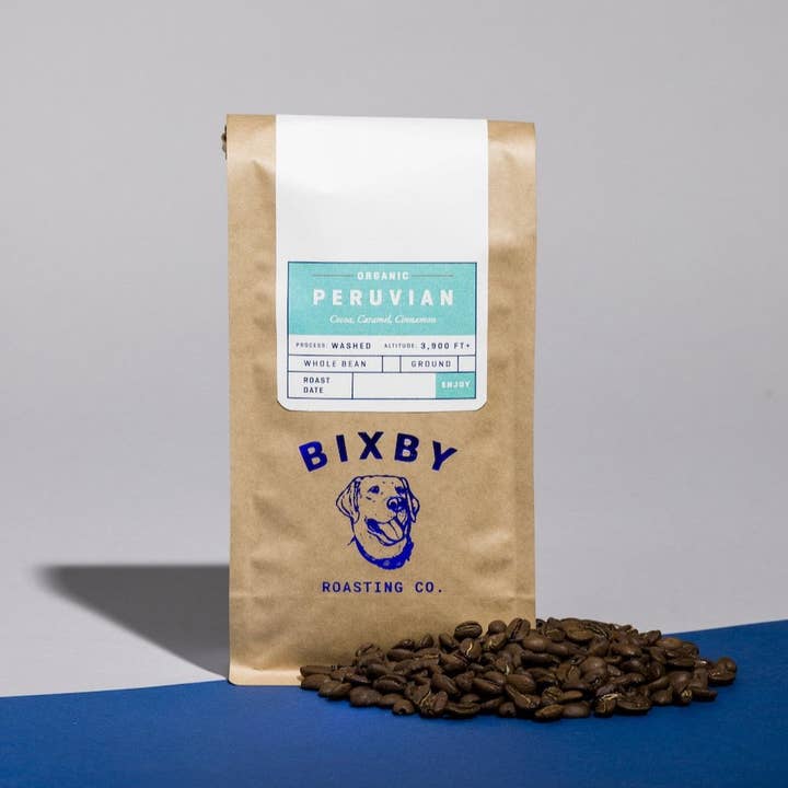 Peruano orgânico por atacado de Bixby Roasting Co.