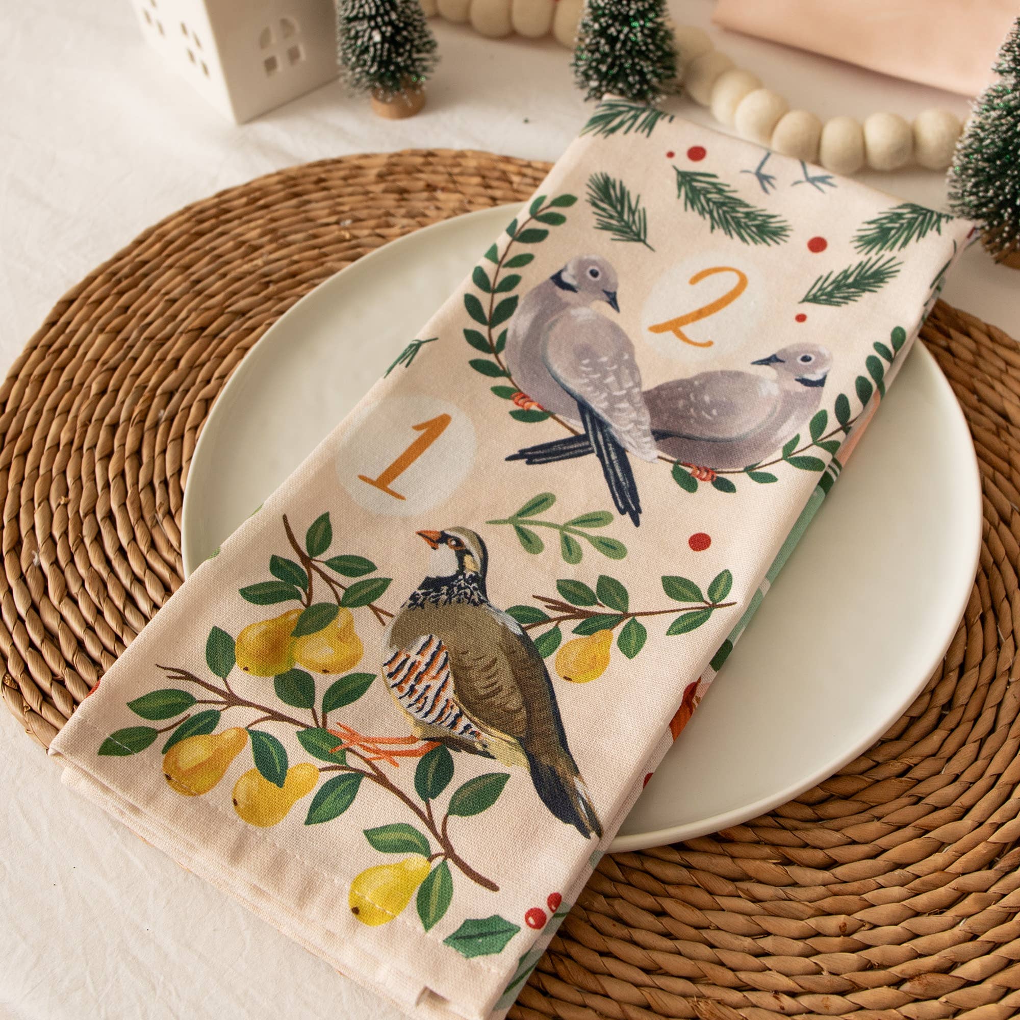 1canoe2 | One Canoe Two Paper Co. - Wholesale Tea Towel - 12 Days Of Christmas Kitchen Towel1