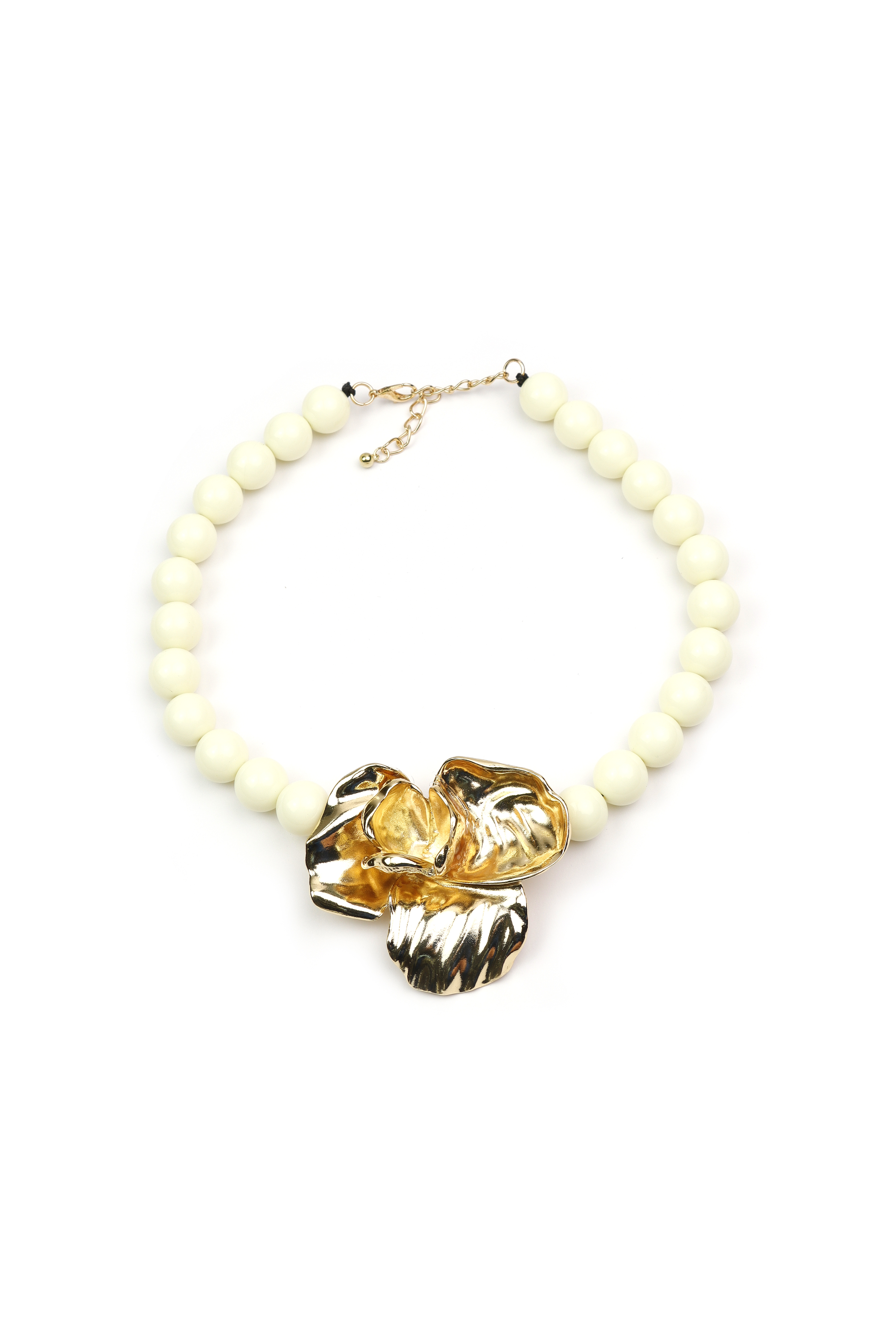 Domoflor s.l - Wholesale Charm/Dangle Bracelet - Golden Flower Choker1