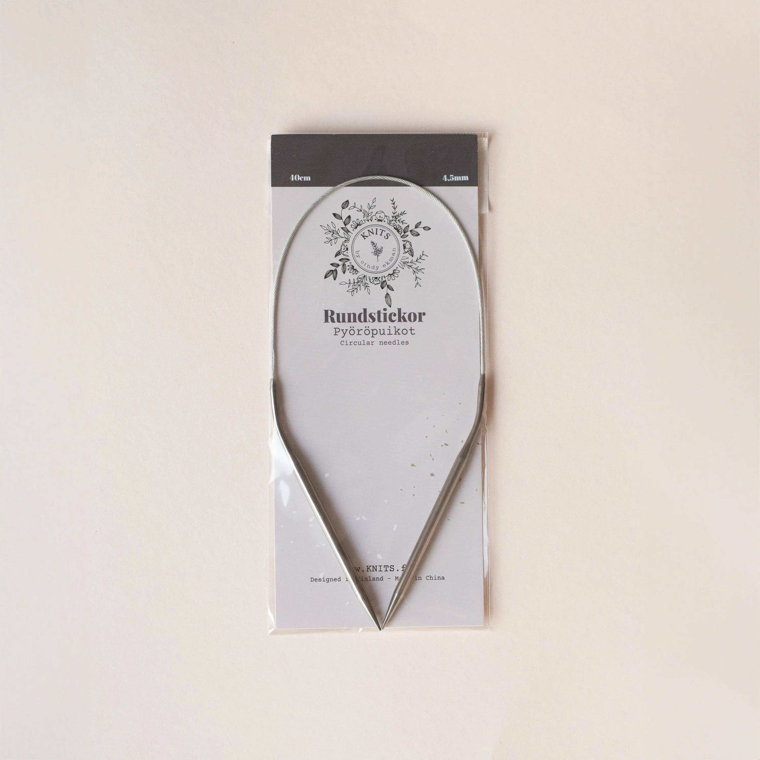 KNITS by ce AB – Engroshandel Strikke-/hækleartikler – Rundpinde • 40 cm