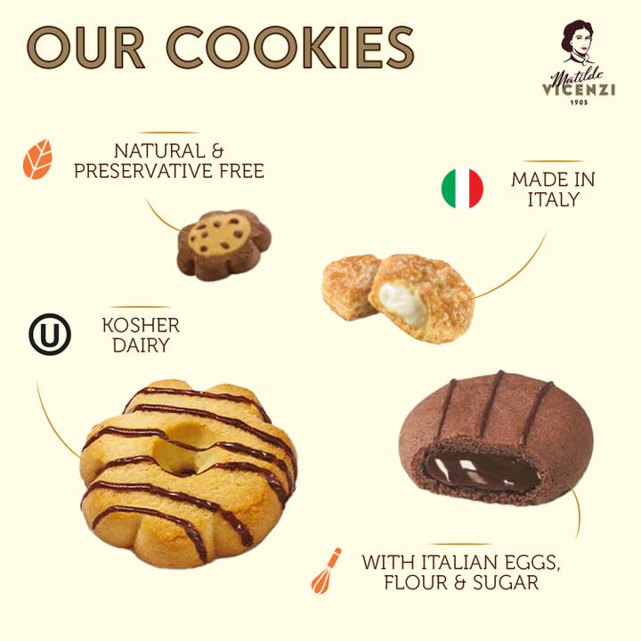 Vicenzi USA Inc. - Wholesale Cookie - Verona Gift Box, Selected Pastries Made In Italy, 32oz