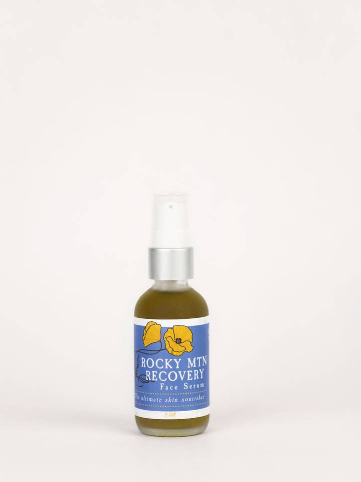 Huile pour le visage Rocky Mountain Recovery (sérum) pour la vente par Golden Poppy Herbal Apothecary