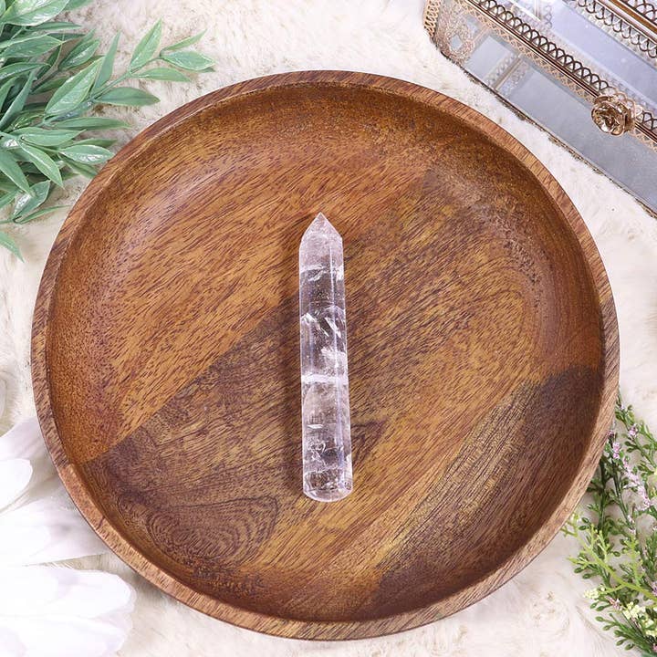 Natures Artifacts Inc - Wholesale Spiritual Stone/Crystal - Clear Quartz Massage Wand