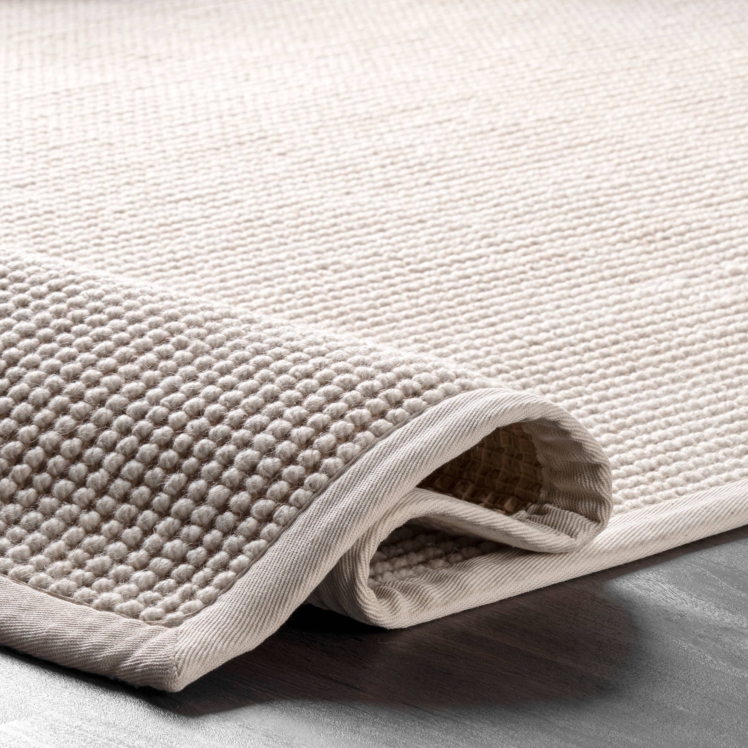 Ivory Patricia Jute and Wool Area Rug for wholesale on Faire5