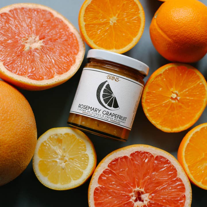 BRINS - Wholesale Jam/Jelly - Rosemary Grapefruit Marmalade